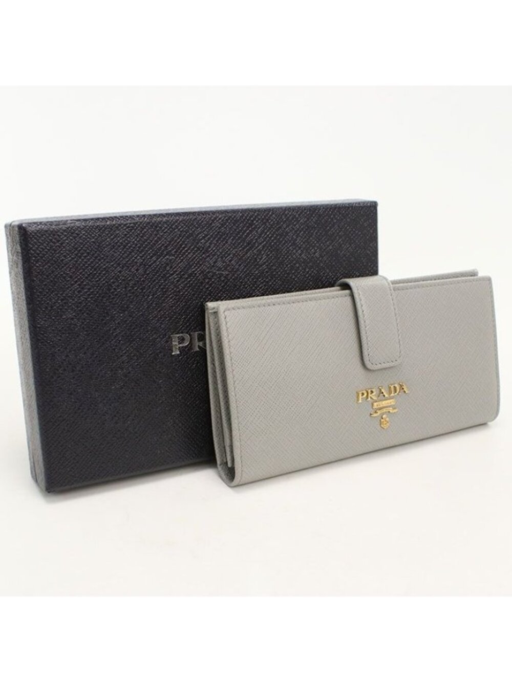 Prada Saffiano Multicolor Wallet Bifold Leather